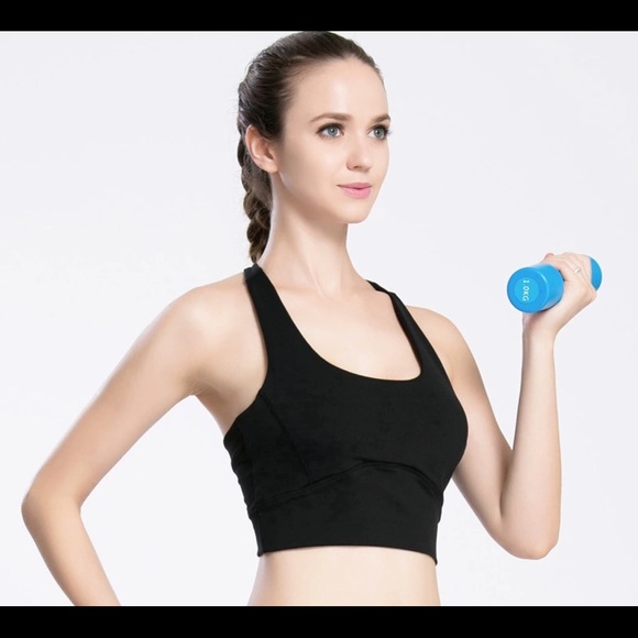 3/$15 Activewear Sports Bra Crop Top Gym Yoga - Picture 3 of 6